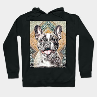 Dog Portrait - French Bulldog Hoodie